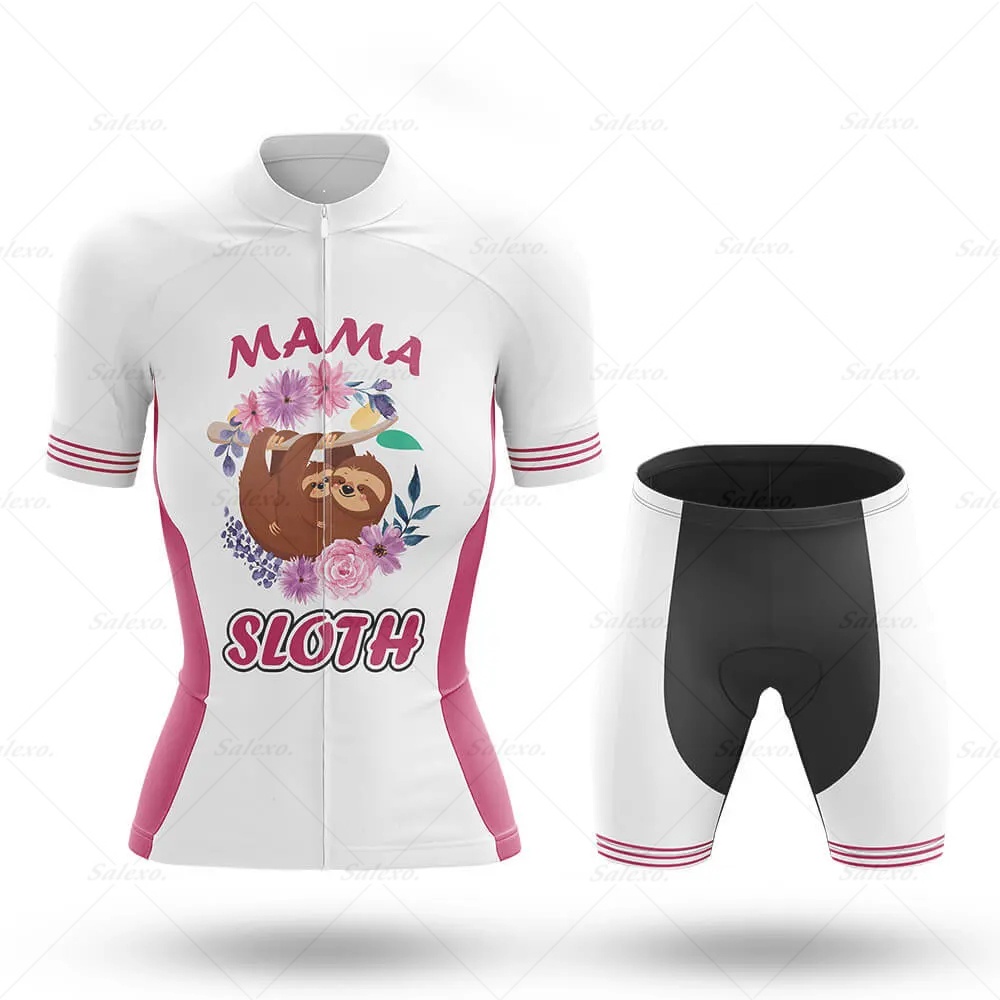 Mountain Biking New Jersey - Summer Women Sloth New Short Sleeve