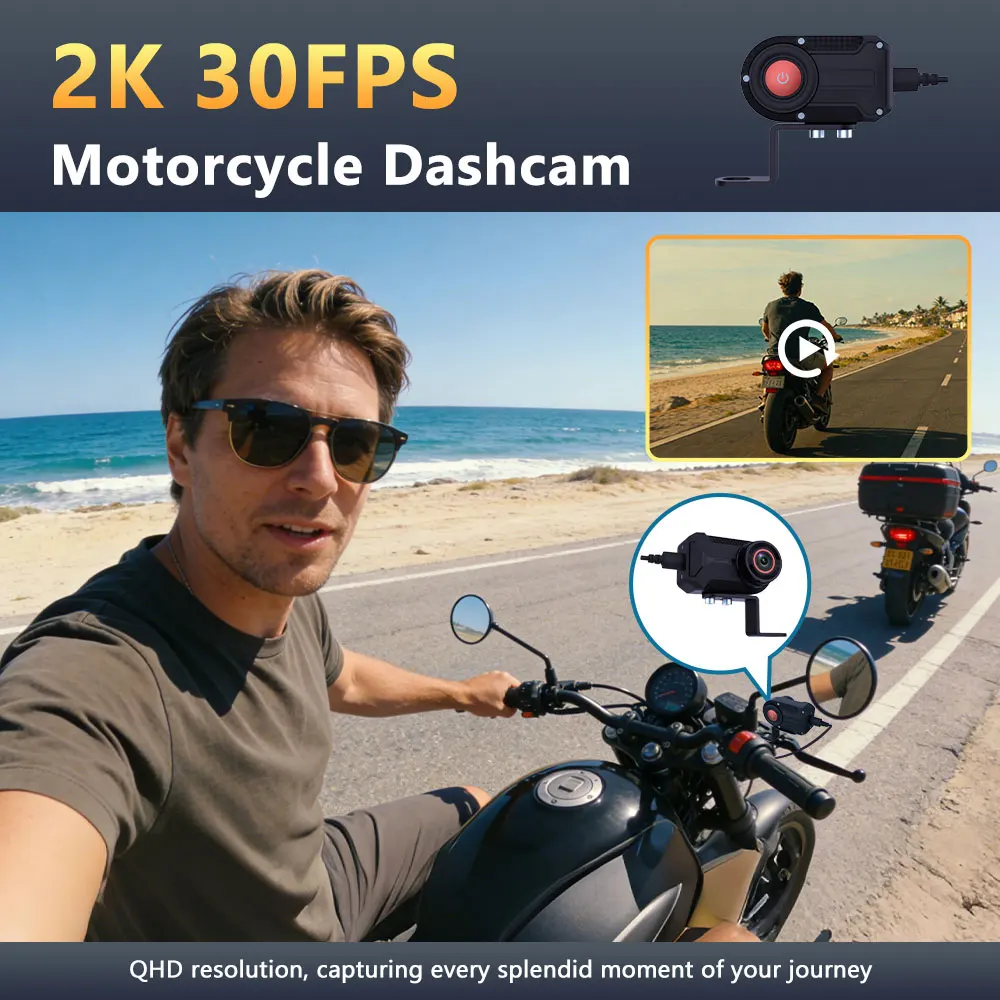 New 2K QHD Motorcycle Driving  - Mountain Biking Images recension och pris