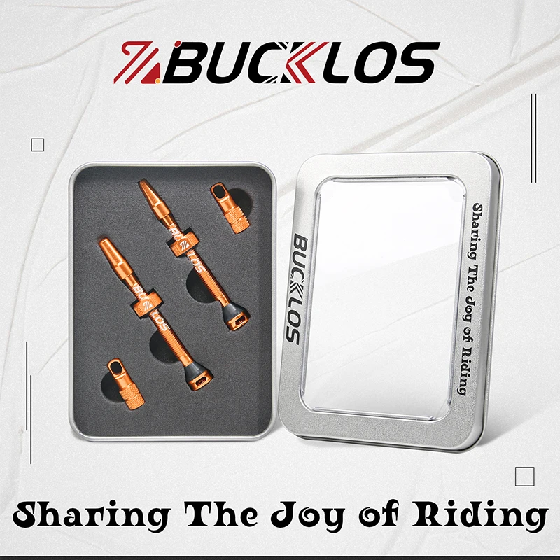 BUCKLOS Bicycle Presta Valve 4 - Tubeless Valve Core recension och pris