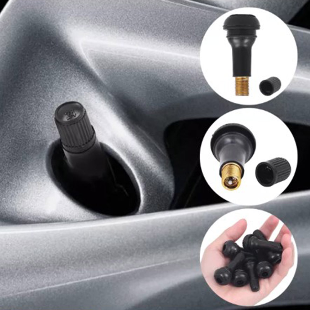 4Pcs Universal TR412 Snap-in R - Tubeless Valve Core recension och pris