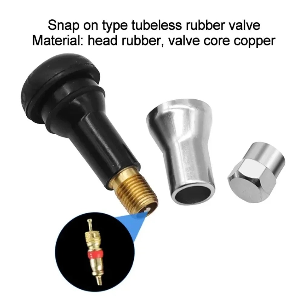 TR413/414 Chrome Aluminium Tub - Tubeless Valve Core recension och pris
