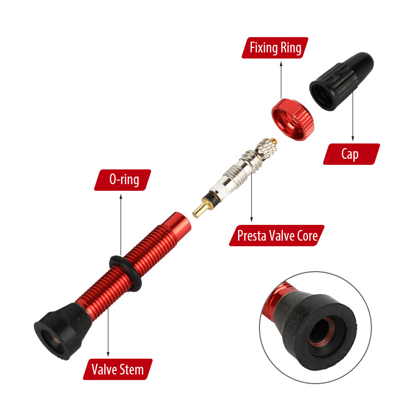 2pcs Bike Bicycle Tubeless Pre - Tubeless Valve Core recension och pris