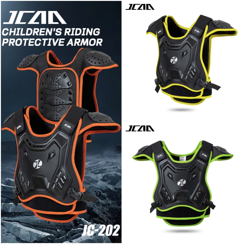 JCAA Children Motorcycle Chest - Mountain Biking Chest Protector recension och pris