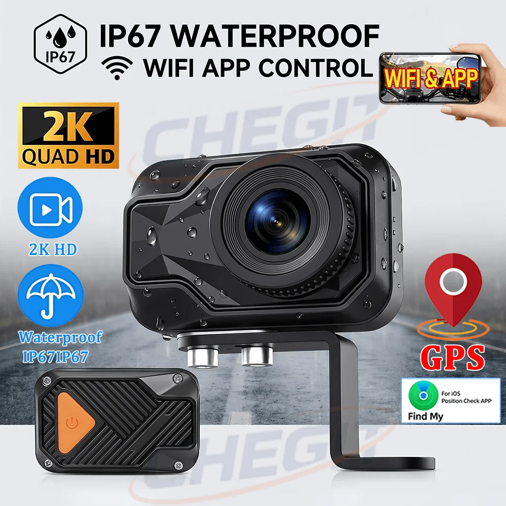 2K QHD Motorcycle Driving GPS  - Mountain Biking Images recension och pris