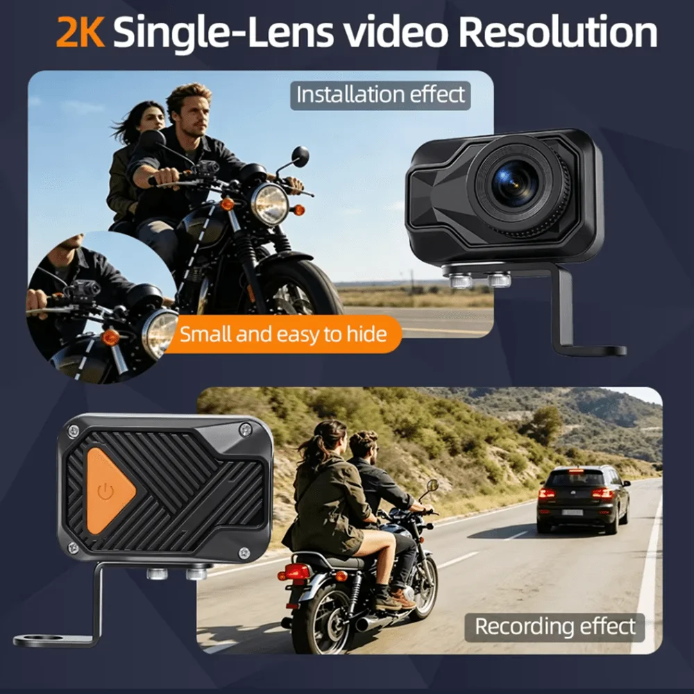 2K QHD Motorcycle Driving GPS  - Mountain Biking Images recension och pris