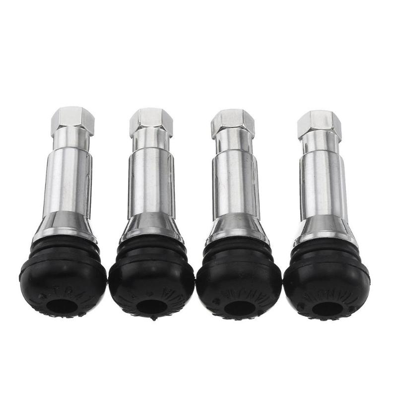4Pcs/Set TR414 Chrome Aluminiu - Tubeless Valve Core recension och pris