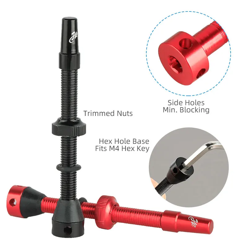 Bicycle F/V Tubeless Valve 44  - Tubeless Valve Core recension och pris