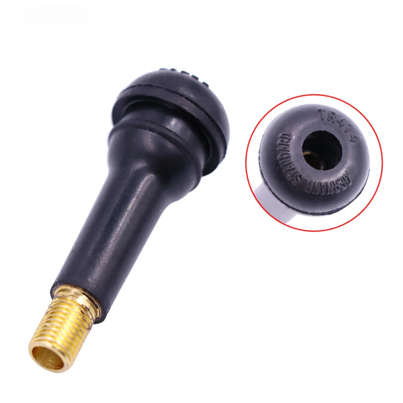 Black TR414 Tubeless Car Wheel - Tubeless Valve Core recension och pris