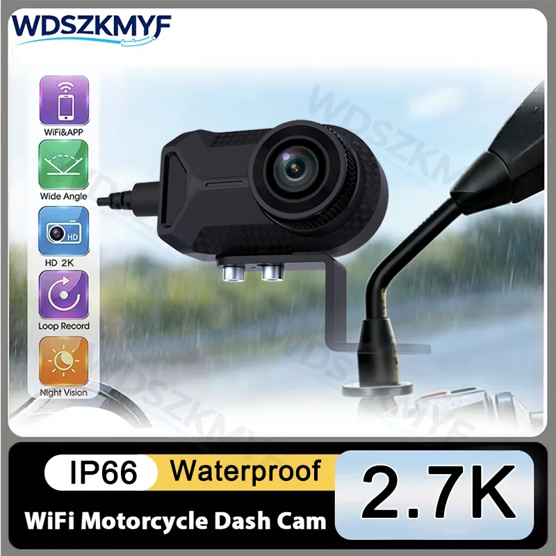 Motorcycle Dashcam 2K Action C - Mountain Biking Images recension och pris